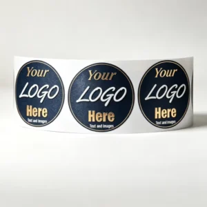 Custom Self-Adhesive Waterproof Vinyl Logo Stickers, Printed Roll Labels