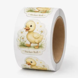 Custom Self-Adhesive Waterproof Vinyl Stickers Suitable for Supermarket and Exhibition Packaging Labels