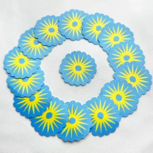 Custom Self-Adhesive Waterproof White Vinyl Die-Cut Business Logo Stickers