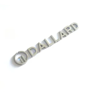 Custom Separated Letter Self-Adhesive ABS Chrome Plastic Car Emblem
