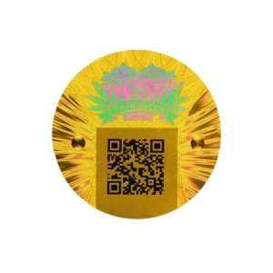 Custom Serial Number Waterproof Holographic 3D Hologram QR Code Scratch Anti-counterfeiting Security Sticker Label