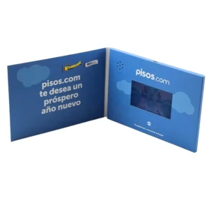 Custom-Shape 2.4/2.8/4.3/5/7/10-Inch LCD Multi-Sensor Digital Video Brochure for Real Estate
