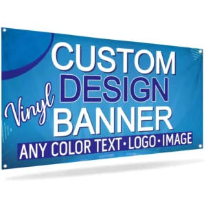 Custom-Shape 3×5 Ft Eco-Friendly Digital-Printed Polyester Banner Flag