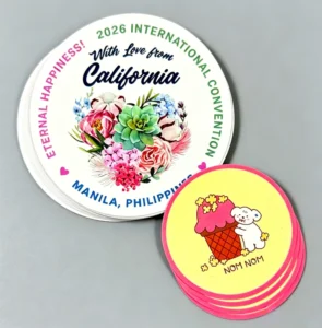 Custom Shape Die Cut Vinyl Logo Labels Waterproof Cartoon Stickers for Packaging and Decoration