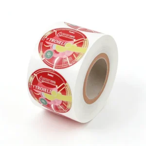 Custom-Shape Waterproof Laminated Adhesive Candle Packaging Stickers