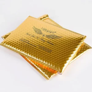 Custom Shipping Poly Bubble Mailer Courier Bags with Printed Design