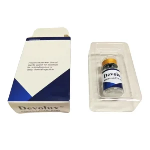 Custom Single and Dual Peptide Storage Boxes with Labels for 3ml Vial Packaging with Plastic Tray