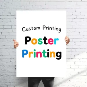 Custom Size A1 A2 A5 Digital Printing Glossy Glitter Photo Paper Anime Movie Poster