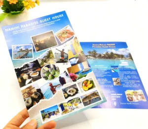 Custom Size A3 A4 A5 A6 Cardboard Printing Service Posters Booklets Journals Magazines Catalogs Brochures Flyers
