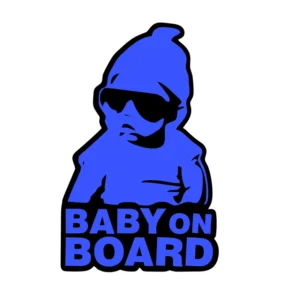 Custom-Size Baby Board Car Sticker, Self-Adhesive PVC Vinyl Die-Cut Safety Sign Decal