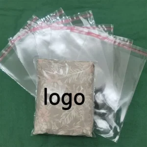 Custom-Size Clear Self-Adhesive BOPP OPP Clothing Packaging Bags