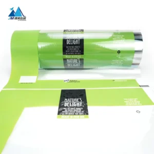 Custom-Size Color-Printed PE Plastic Film Rolls for Beverage and Food Packaging