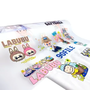 Custom Size DTF Printing Film High-Temperature Transfer Film Instant-Peel for Digital Printing