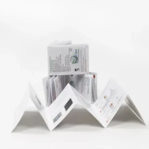 Custom Size Digital Printed Perfect-Bound Film-Laminated UV-Coated Paper Brochures and Catalogues
