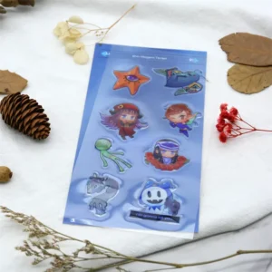 Custom Size Eco-Friendly Waterproof Durable Sticker Roll for Kids’ DIY Crafts and School Projects