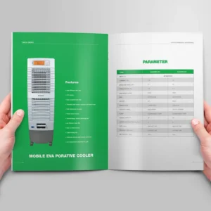Custom Size Full Color Offset Brochure Printing Service