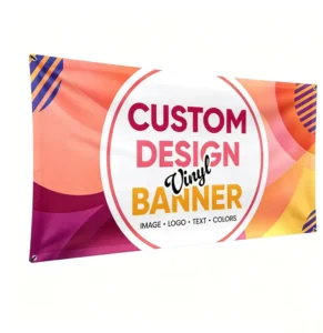 Custom Size Full Color PVC Vinyl Banner with Logo