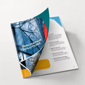 Custom Size Hardcover Coated Paper Product Catalog Book Printing