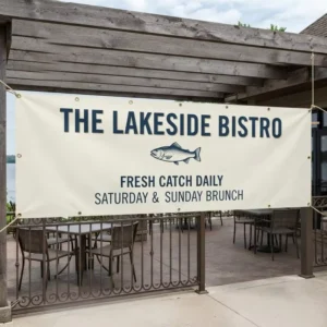 Custom Size Large Format Outdoor PVC Flex Advertising Banner, Full Color Waterproof, Heavy Duty, UV Digital Printed