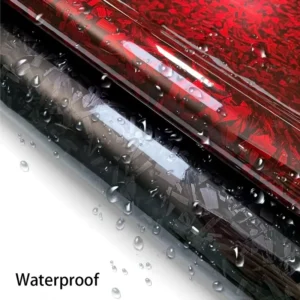 Custom Size PET Car Wrap Vinyl, 1.52*17 m, Forged Carbon Fiber, Air Release, Thickened Film