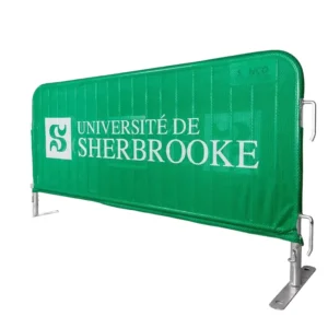 Custom Size PVC Fence Mesh Banner Bright Color Anti Wind Tearproof Outdoor Festival Advertising Wrap