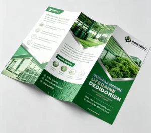 Custom Size Saddle-Stitched 3-Fold Brochure, Gloss/Matte Lamination, Waterproof, Durable, Enterprise Advertising Printing