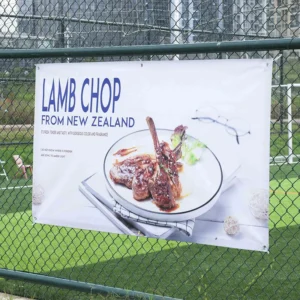 Custom Size Waterproof Eco-Friendly Backlit and Frontlit Outdoor Backdrop Hanging Banner