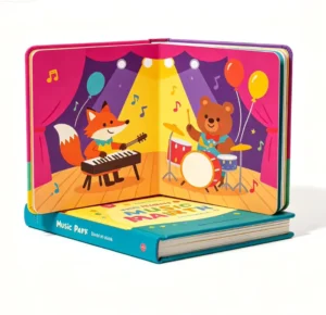 Custom Soft Cover Primary School Workbook Printing Service, Glue-Bound Educational Book for Children