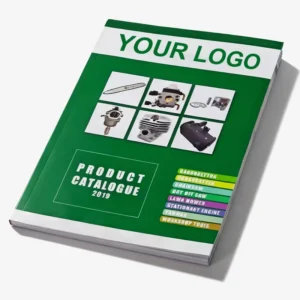 Custom Softcover Catalog, Magazine, and Brochure Booklet Printing, Offset Paper, CMYK, Varnishing