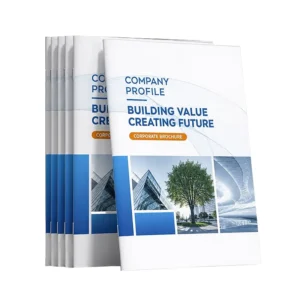 Custom Softcover Company Brochure Printing, Full-Color Catalog, Magazine, Product Manual, OEM Book Printing Service