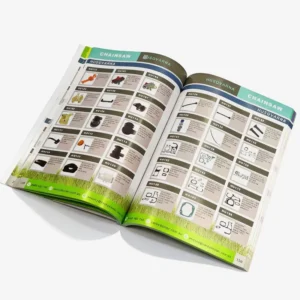 Custom Softcover Paperback Book Printing Product Brochure Booklet Catalog Full Color Softcover Book Printing