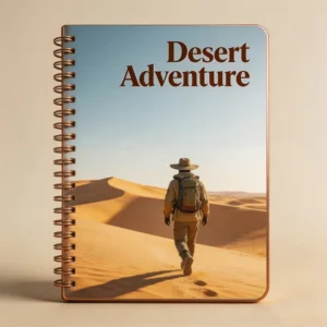 Custom Spiral Bound Outdoor Adventure Notebook OEM Printing Camping Hiking Journal Bulk
