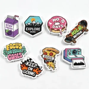Custom Stickers For Printing Business Logo Promotional Stickers Labels for Advertising Travel Souvenirs Custom Die Cut Stickers