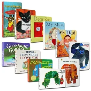 Custom Story Library 4-Piece Children’s Board Book Set Printing