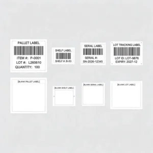 Custom Synthetic Paper BOPP Waterproof Oil-Proof Labels