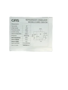 Custom Synthetic Paper High-Tack Self-Adhesive 4C Barcode Label, Glossy Laminated for Appliance Nameplates