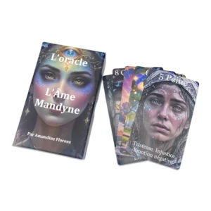 Custom Tarot and Oracle Card Deck, Full-Size Game Cards, Instruction Booklet, Rigid Box