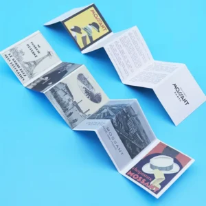 Custom Textured Paper Catalogue Brochure Flyer Printing
