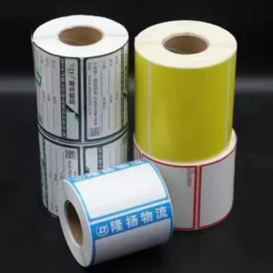 Custom Thermal Transfer Adhesive Barcode Shipping Label Paper 150x100mm (4×4″)