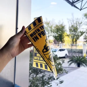 Custom Transparent Die-Cut Static Cling Vinyl Window Decals with Double-Sided Printing