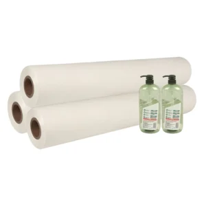 Custom Transparent Moisture-Proof Transfer Sticker Clear Heat Label Printing PE Film Waterproof Shrink Film Roll
