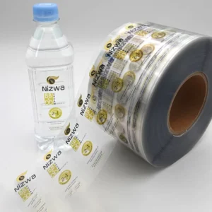 Custom Transparent PVC Waterproof Self-Adhesive Packaging Labels