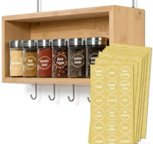 Custom Transparent Waterproof and Oil-Resistant Spice Bottle Labels for Seasoning Jars