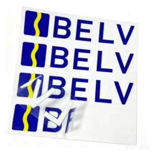 Custom UV DTF Vinyl Transfer Stickers and Self-Adhesive Decals