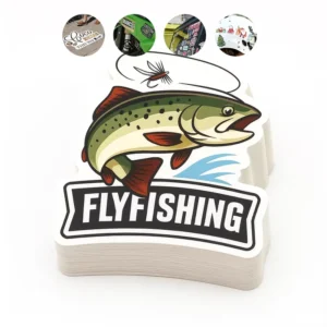 Custom UV-Resistant Car Decal Stickers Waterproof Scratch-Proof PVC Vinyl Labels for Outdoor Brand Logo Printing