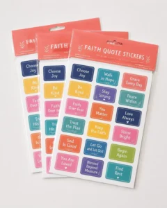 Custom UV-Resistant Cartoon Die-Cut PVC Vinyl Sticker Set
