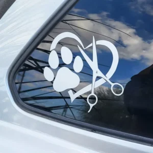 Custom UV-Resistant Die-Cut Vinyl Transfer Decal Stickers for Car Windows