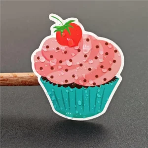 Custom UV-Resistant Outdoor Waterproof Adhesive Vinyl PVC Cartoon Die Cut Decal Stickers