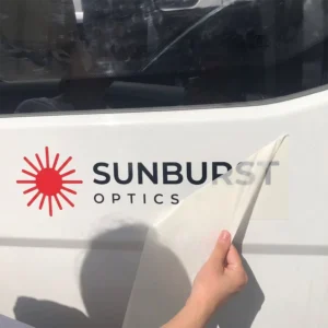 Custom UV Resistant Waterproof Vinyl Alphabet Letter Sticker for Car Rear Windshield Window Door Decal Promotional Gift
