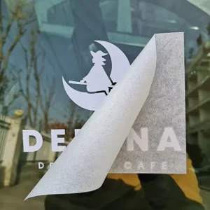 Custom UV-Resistant Weatherproof Vinyl Transfer Stickers for Windows, Windshields, and Bumpers